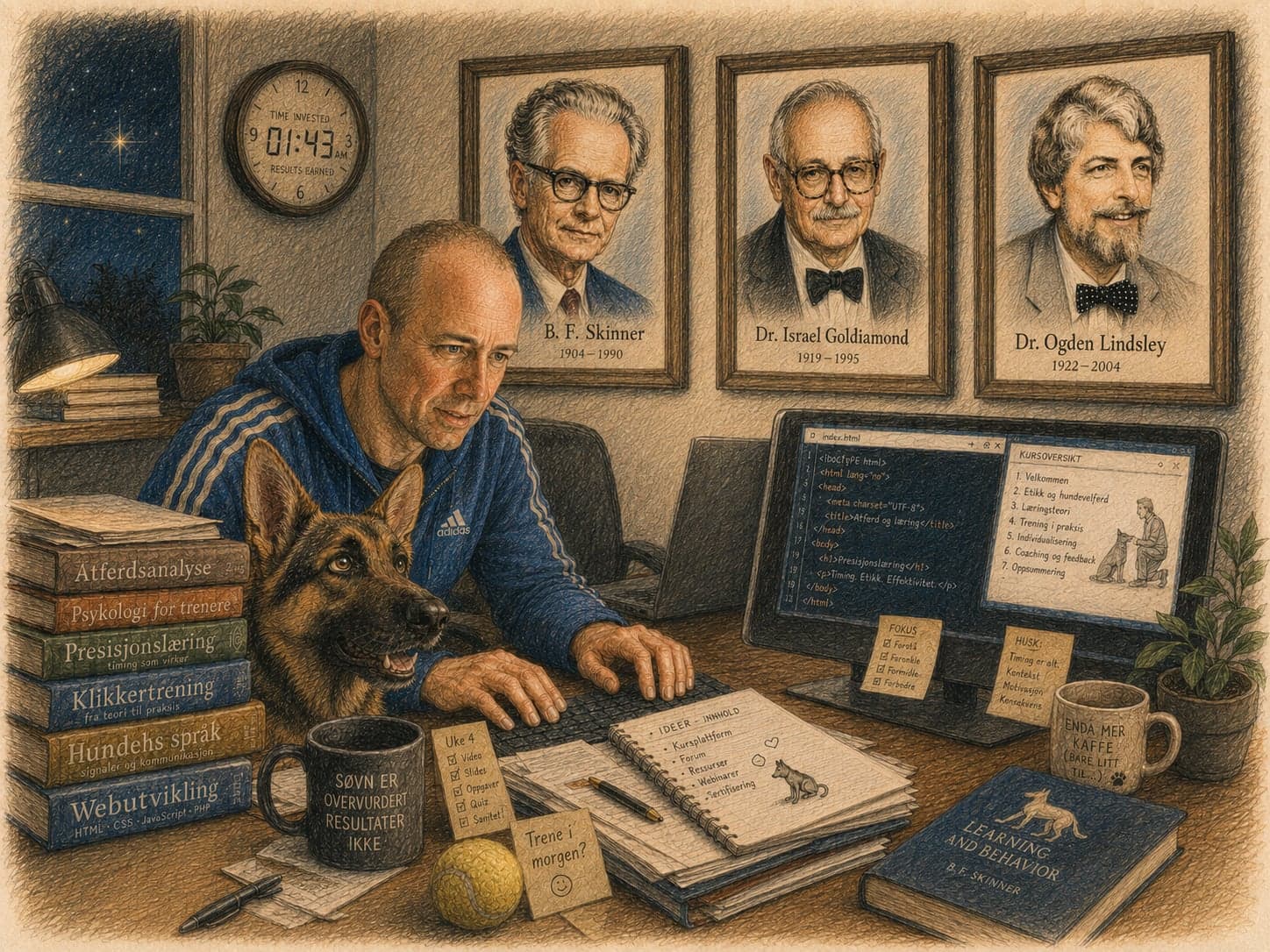 Den konkurransekloke hunden